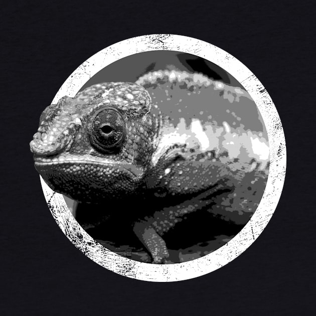 Distressed Pet Chameleon Icon by Wizardmode